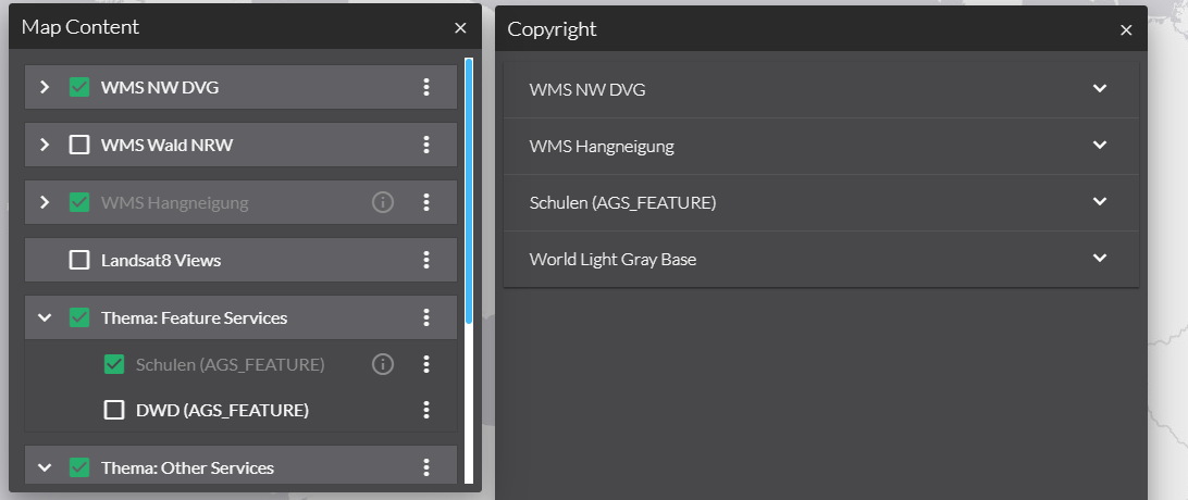 map content and copyright