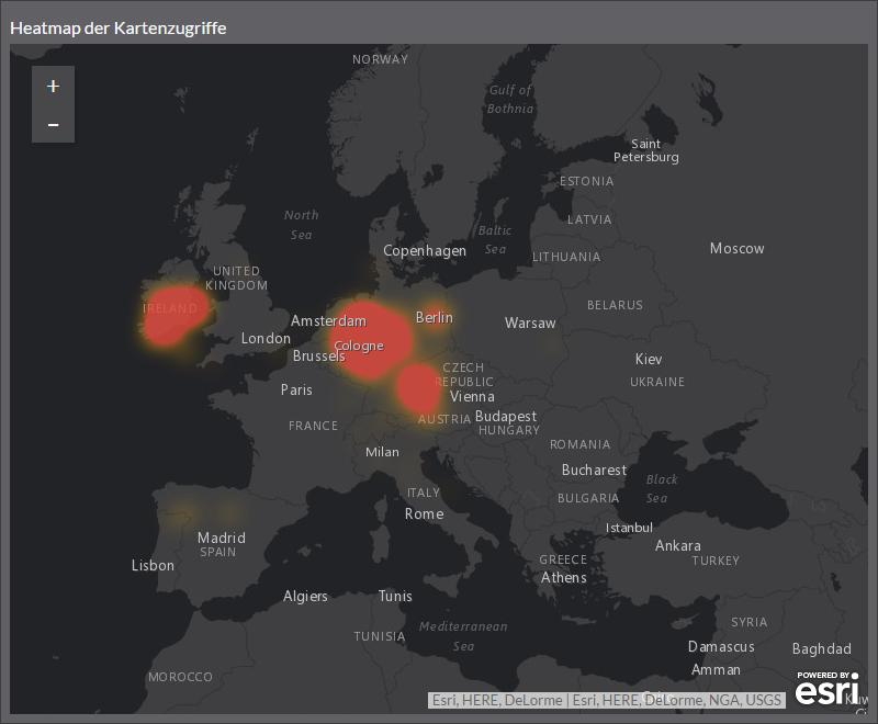 heatmap de