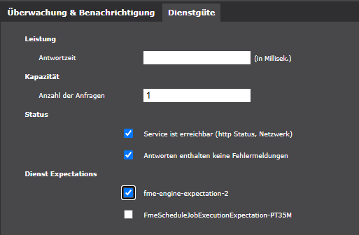 fme expectation check