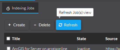 Refresh jobs